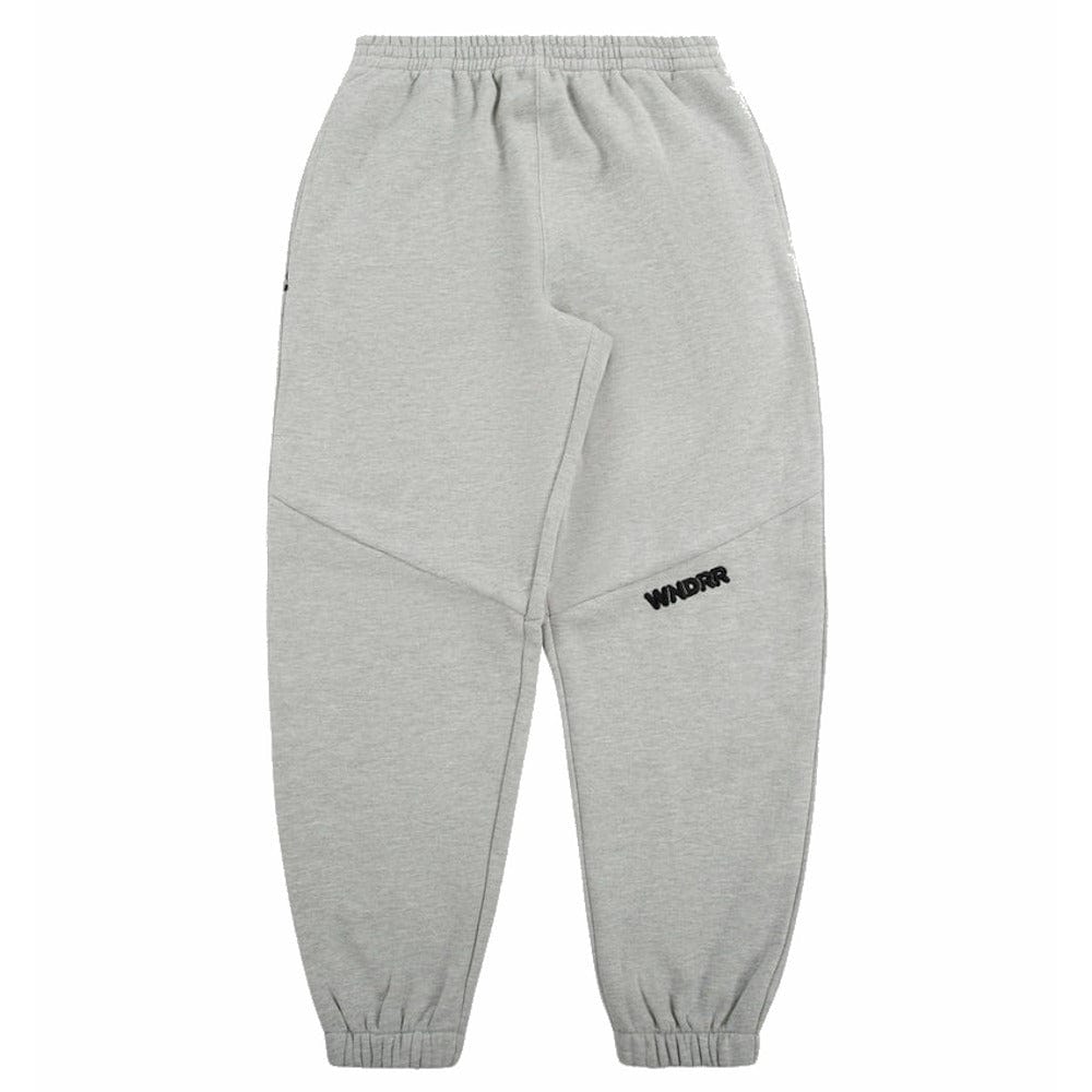 WNDRR Halo Baggy Trackpant - Grey Marle