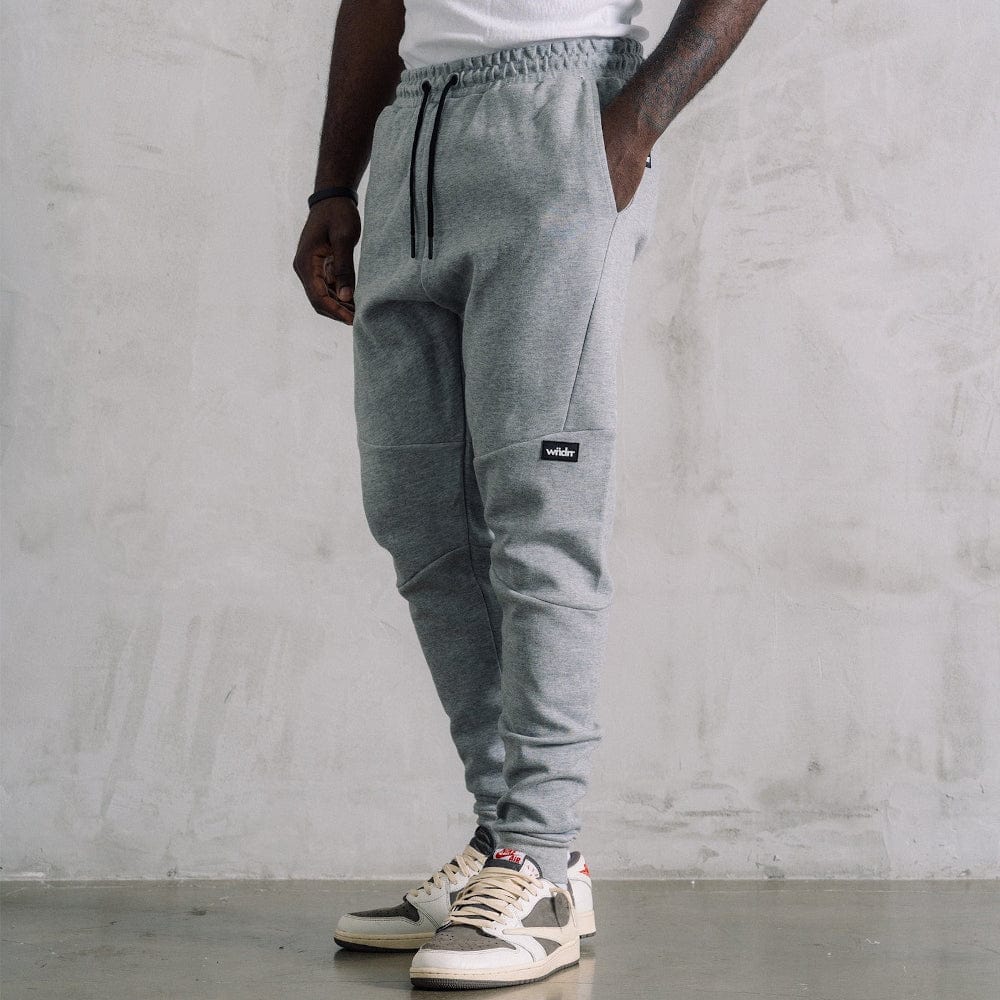 WNDRR Hoxton V2 Tech Trackpant - Grey Marle