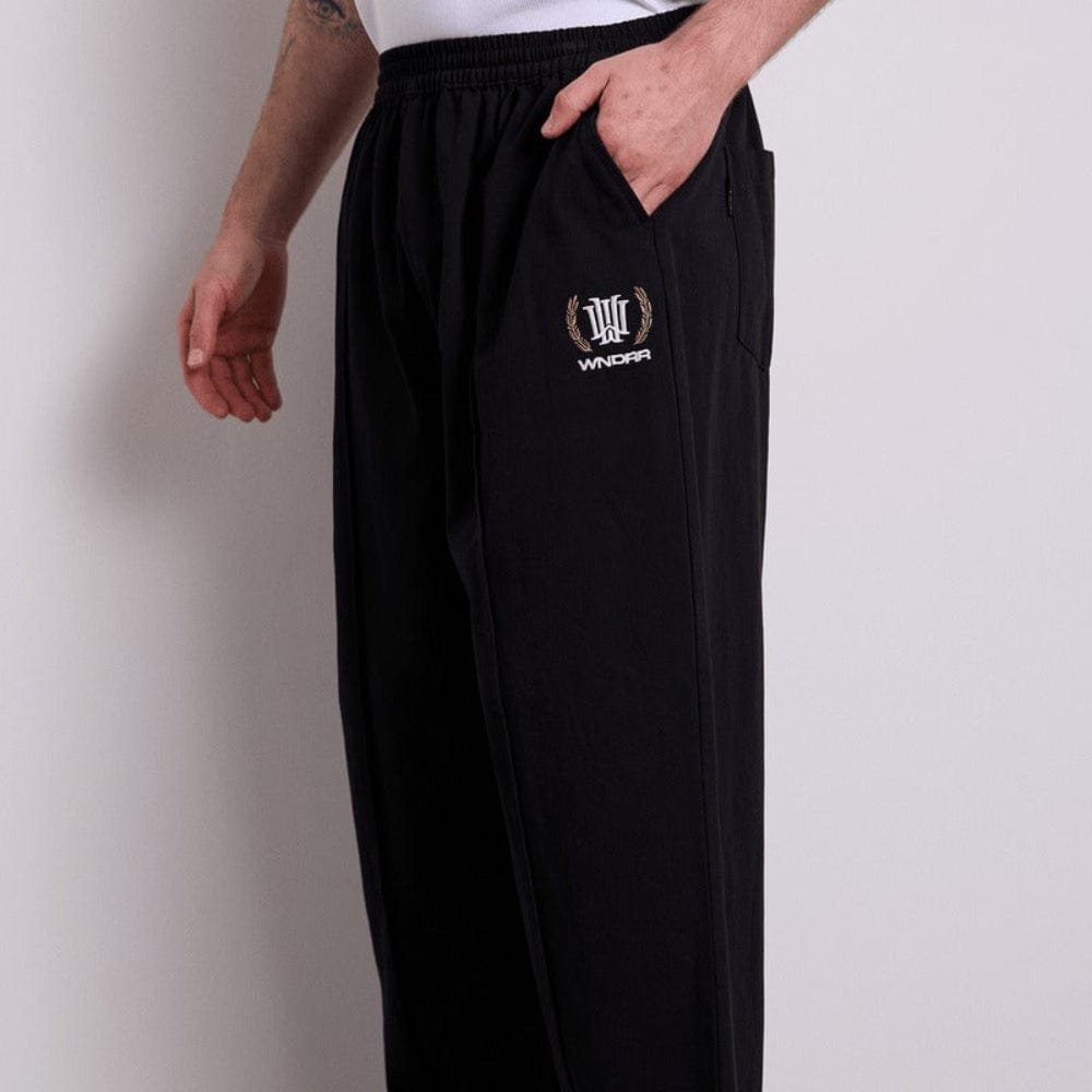 WNDRR Maison Pleated Pant - Black