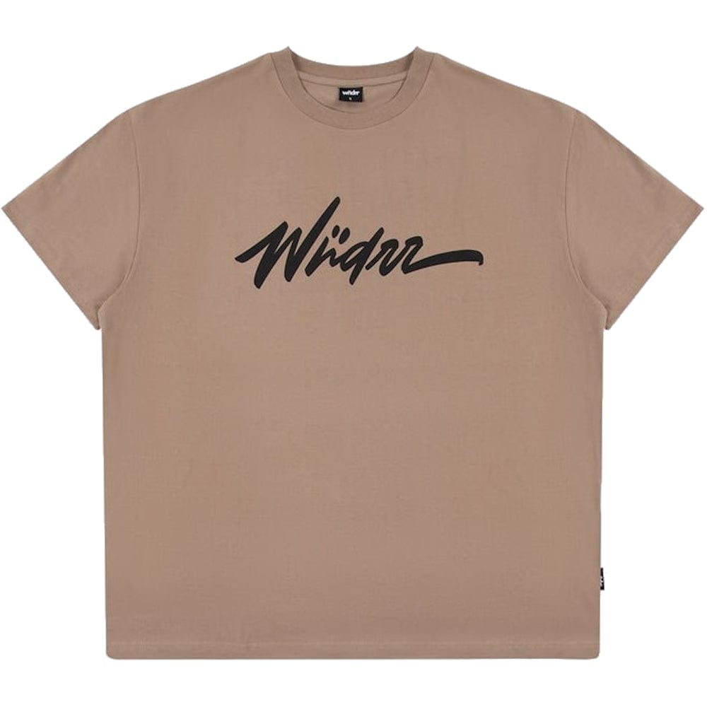WNDRR Apollo Box Fit Tee - Taupe