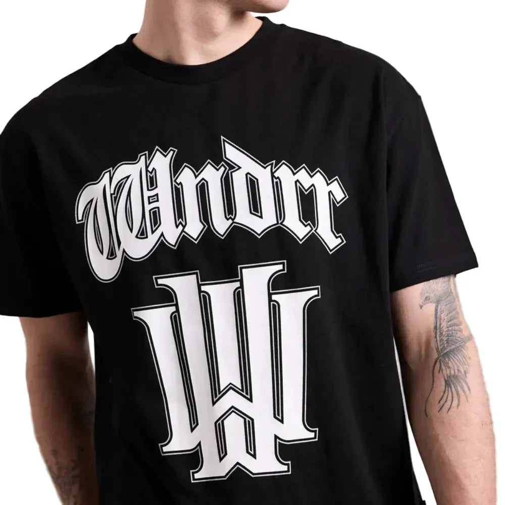 WNDRR Archetype Box Fit Tee - Black