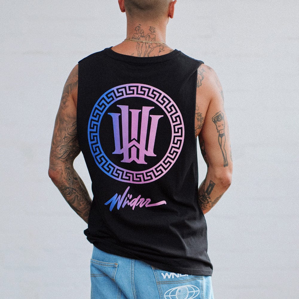 WNDRR Artemis Muscle Top - Black
