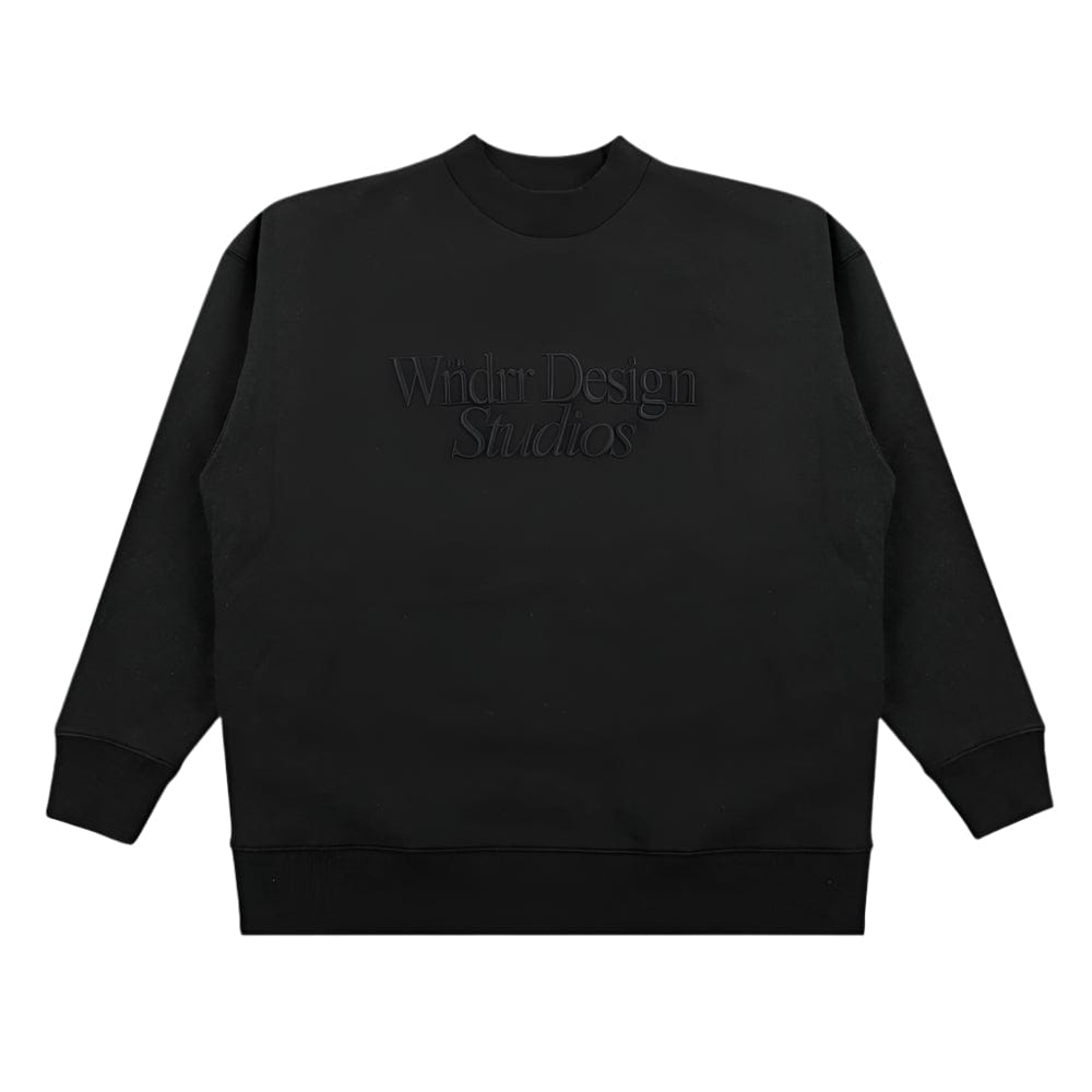 WNDRR Atelier Crew Sweat - Black
