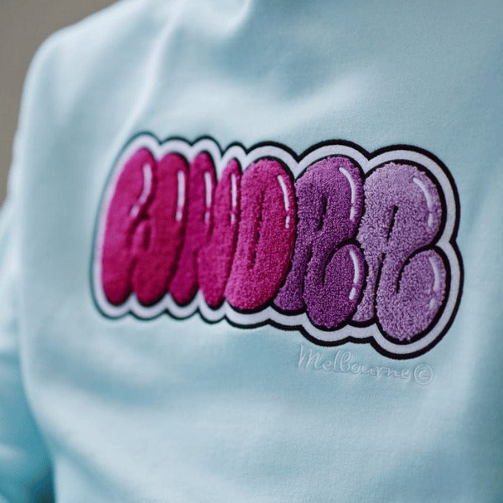 WNDRR Blissed Hood Sweat - Baby Blue