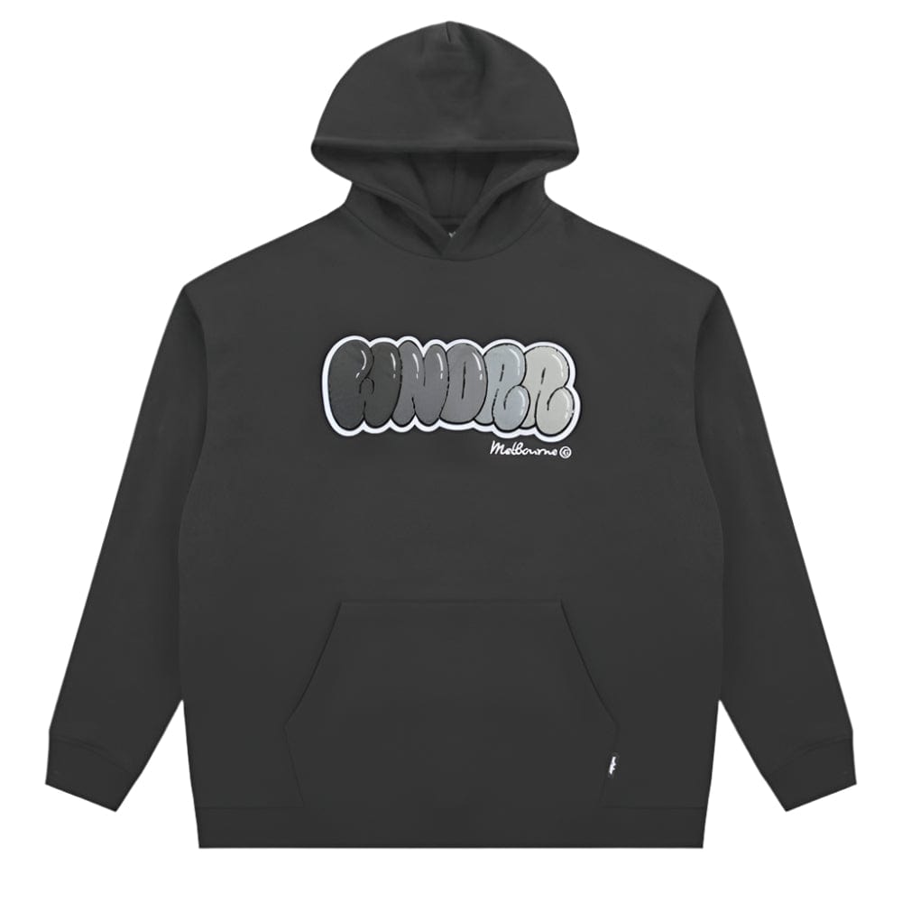 WNDRR Blissed Hood Sweat - Faded Black