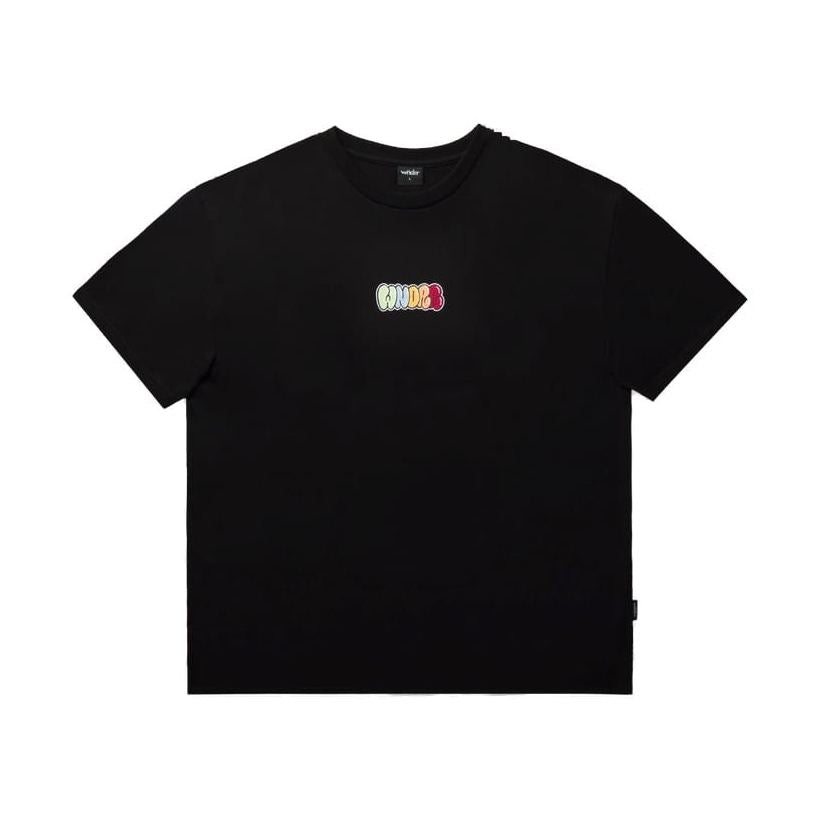 WNDRR Blissful Box Fit Tee - Black