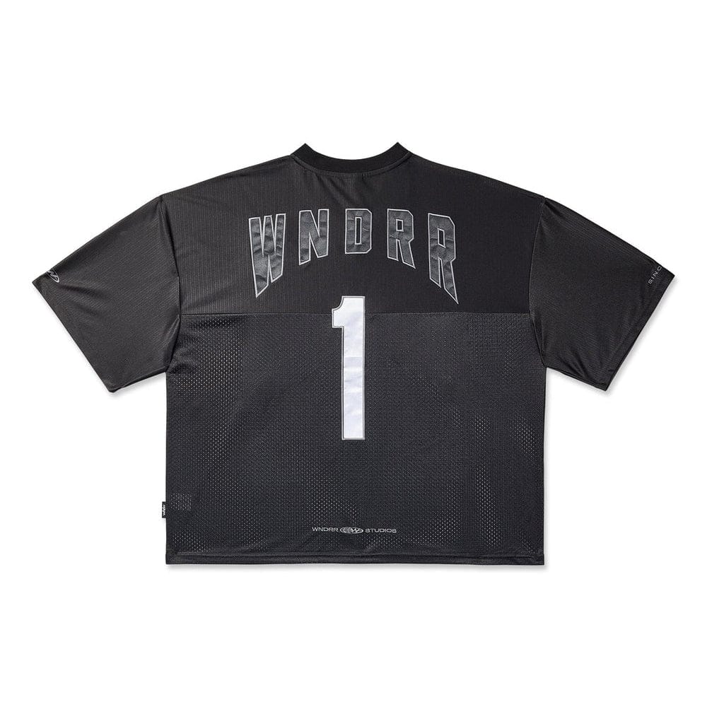 WNDRR Bridge Quarterback Jersey - Black
