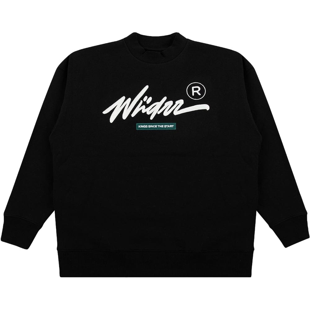 WNDRR Chain Crew Sweat - Black