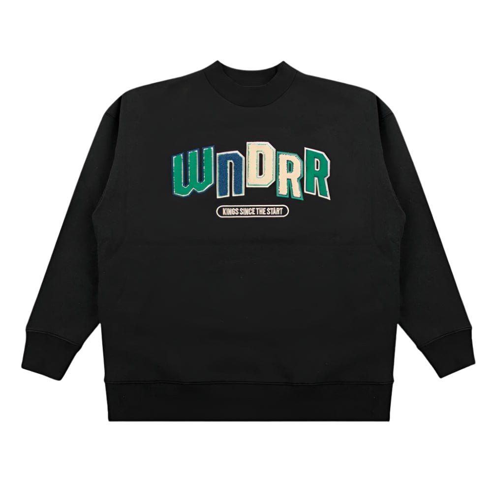WNDRR Chant Crew Sweat - Black