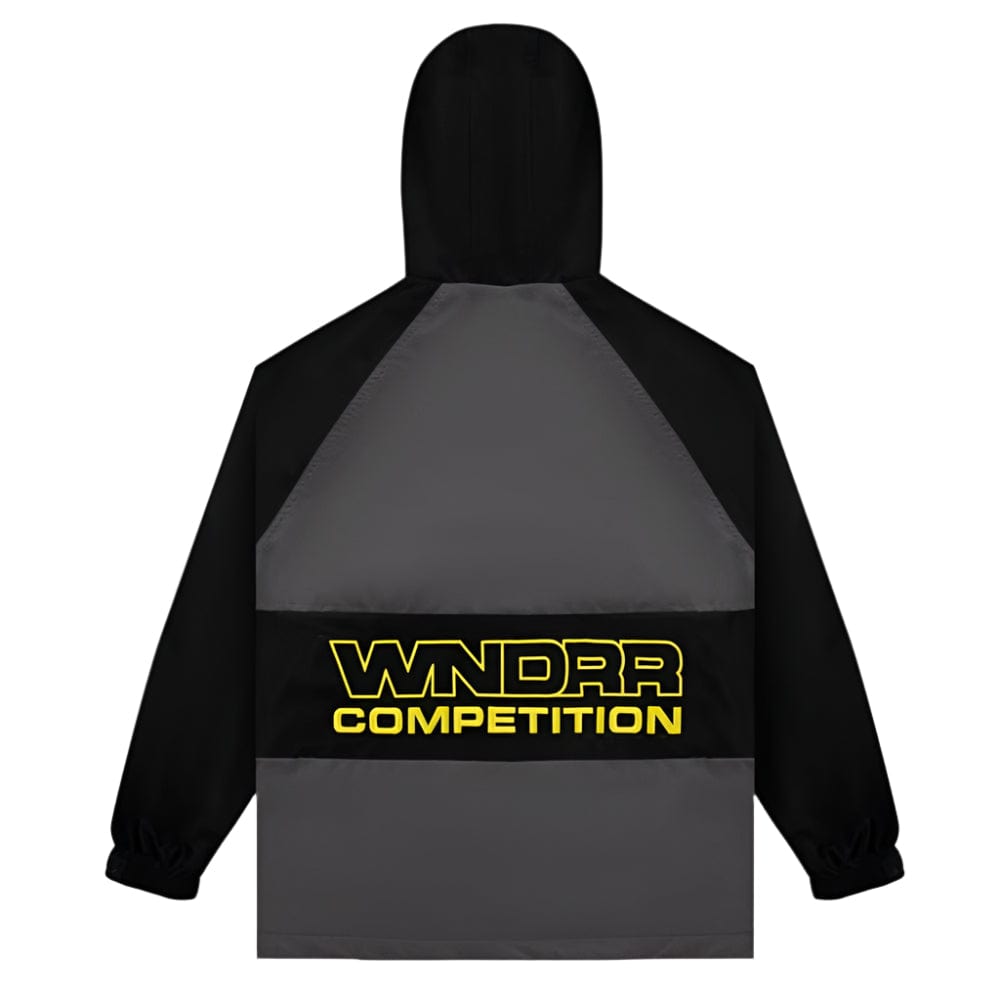 WNDRR Competition Anorak Jacket - Black / Charcoal
