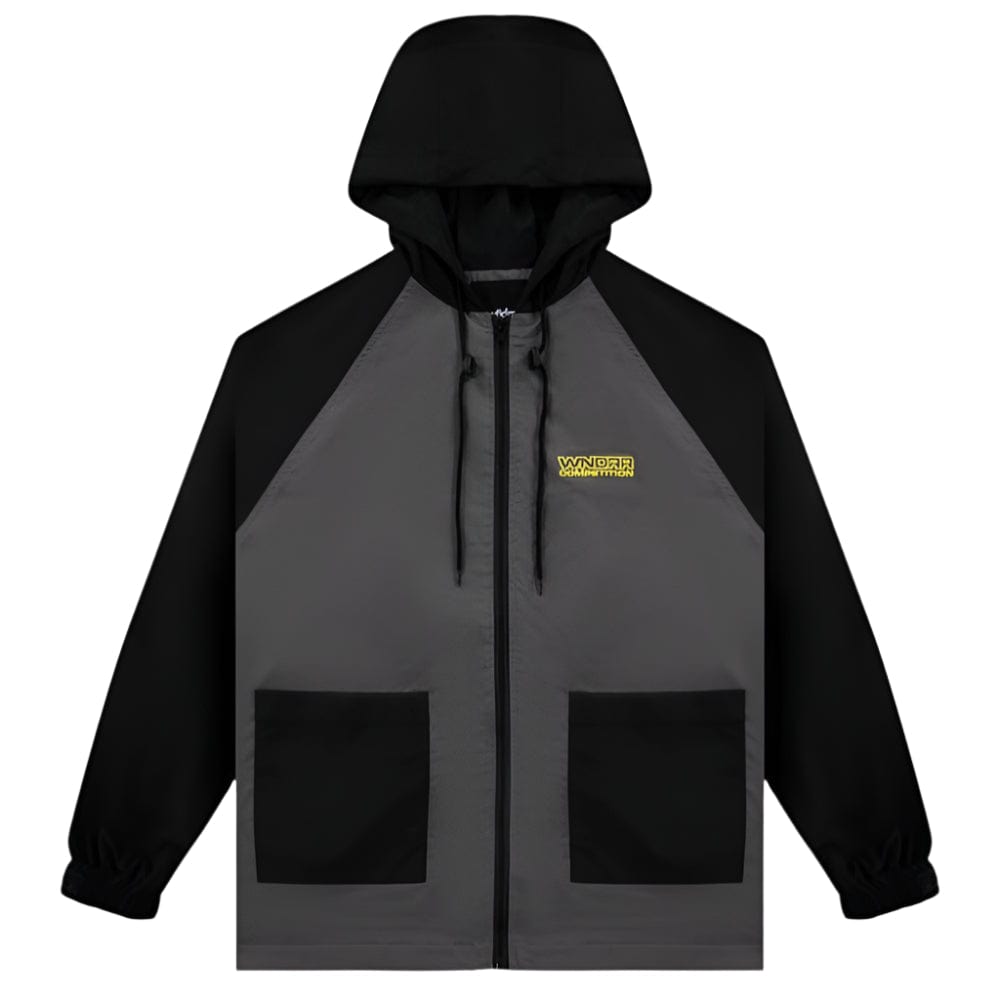 WNDRR Competition Anorak Jacket - Black / Charcoal