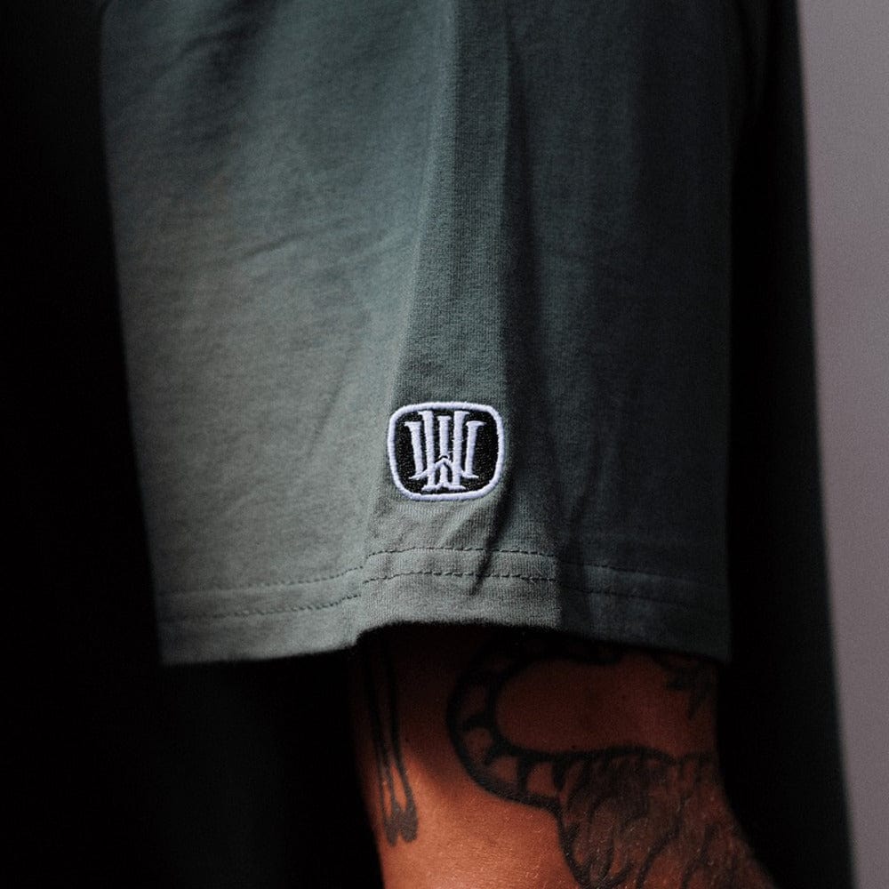 WNDRR Detone Box Fit Tee - Dark Green