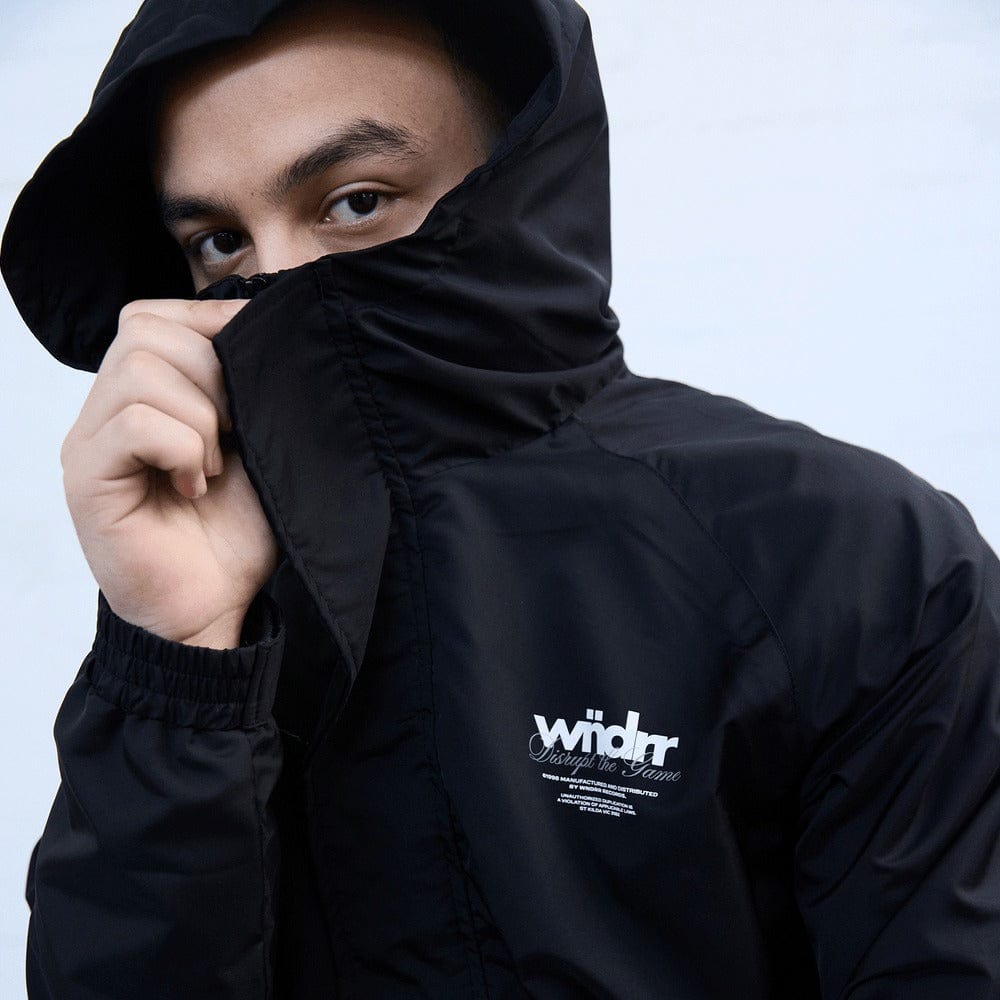 WNDRR Disrupt Spray Jacket - Black