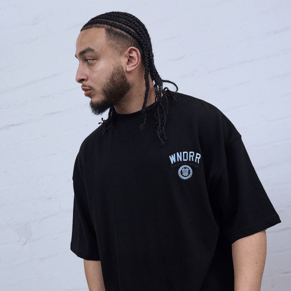 WNDRR Emporium Heavy Weight Tee - Black