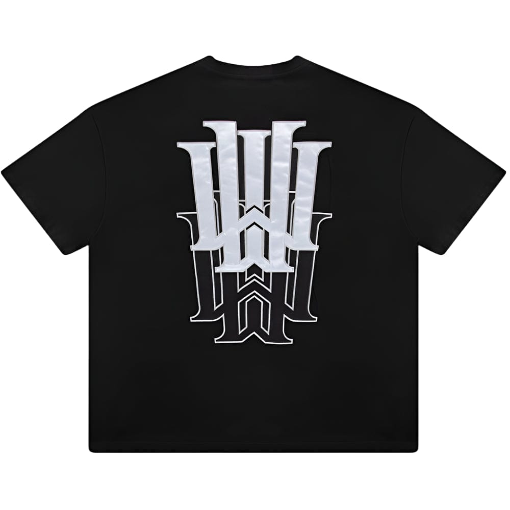 WNDRR Faded French Terry Tee - Faded Black