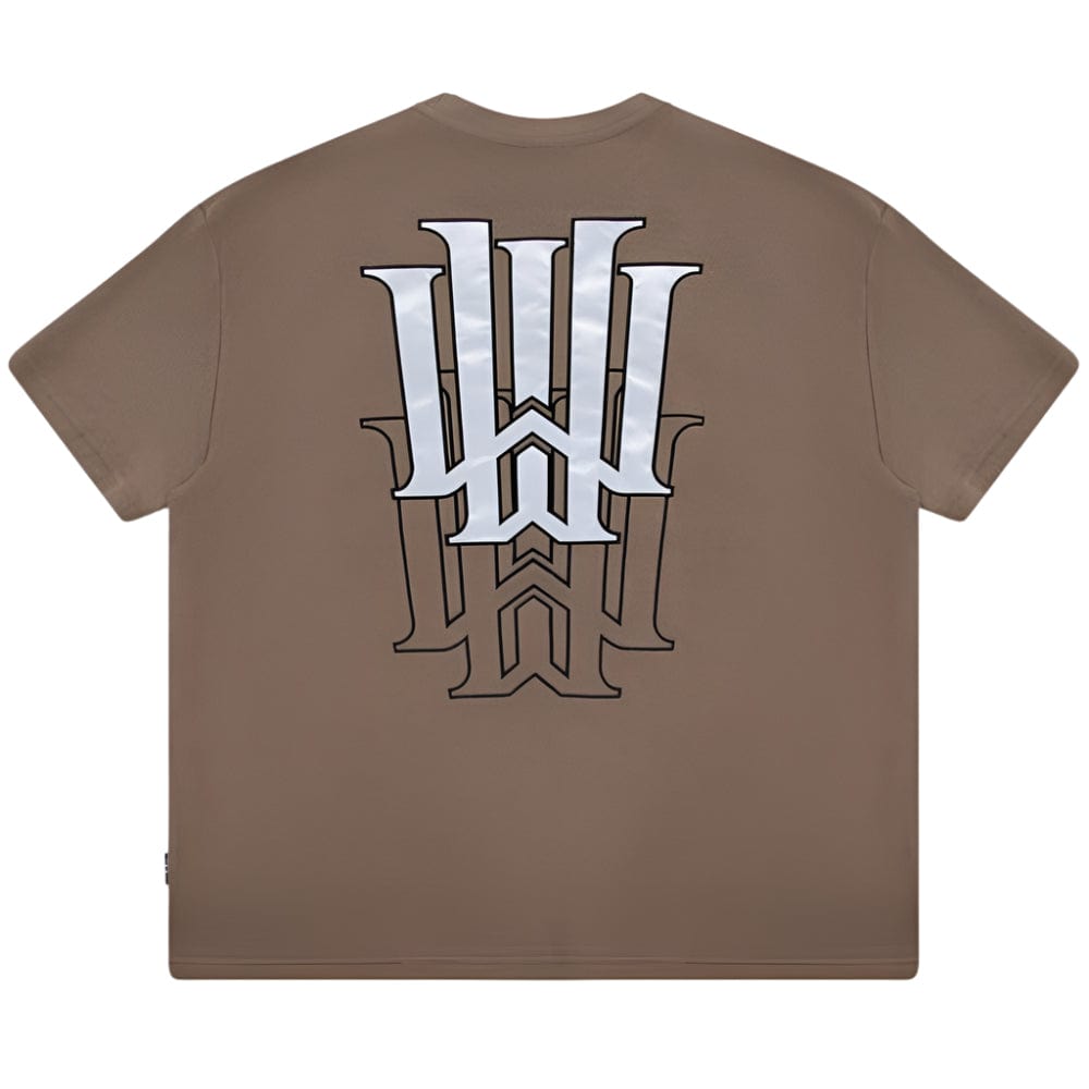 WNDRR Faded French Terry Tee - Taupe
