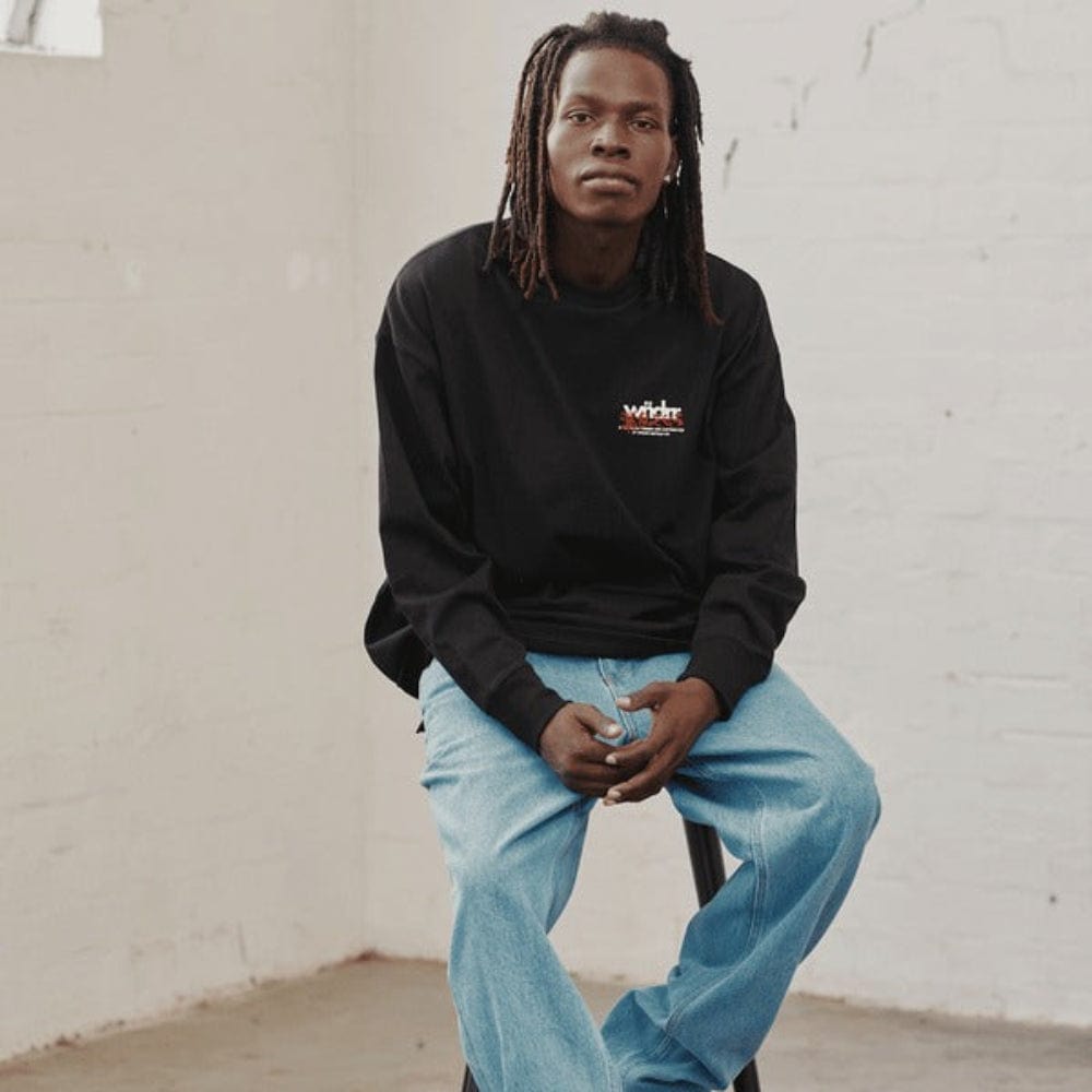 WNDRR Forged Long Sleeve Tee - Black