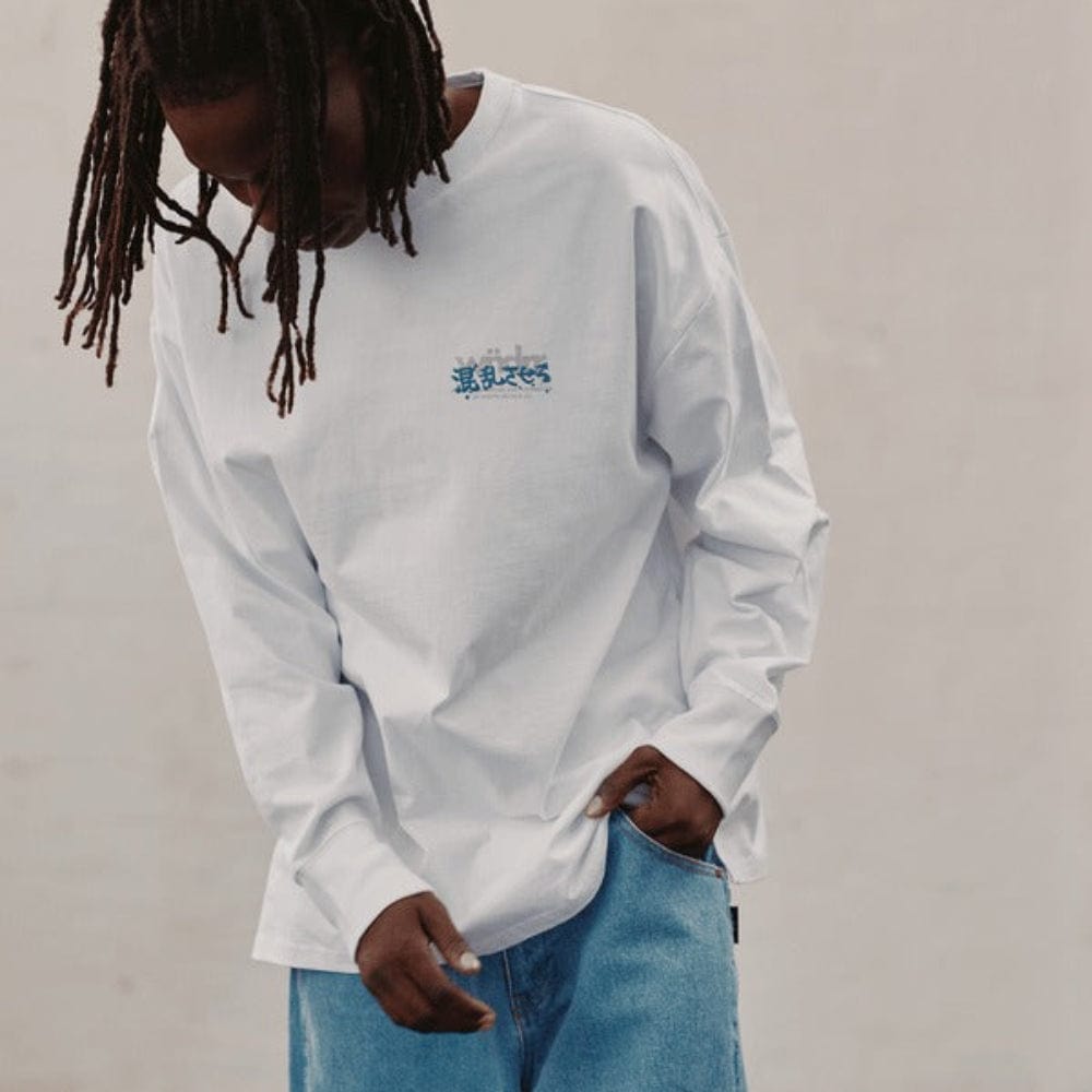 WNDRR Forged Long Sleeve Tee - White