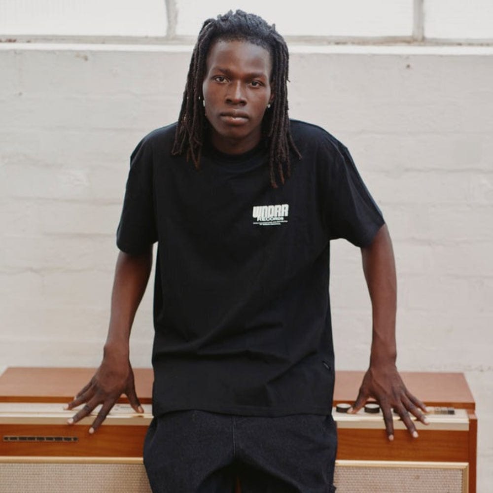 WNDRR  Grenade Box Fit Tee - Black