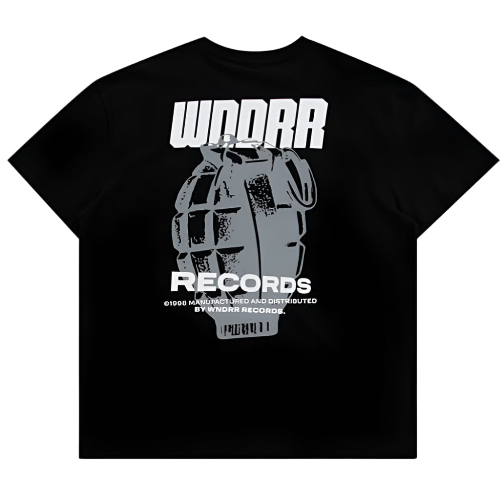 WNDRR  Grenade Box Fit Tee - Black