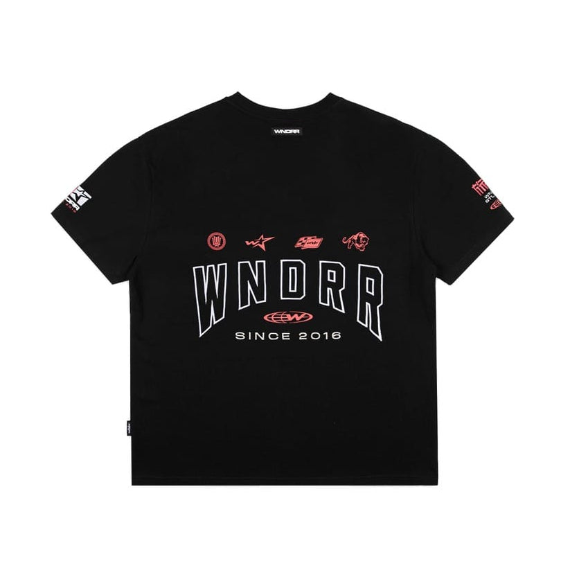 WNDRR Hashi Box Fit Tee - Black