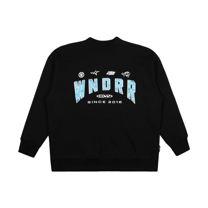 WNDRR Hashi Crew Sweat - Black