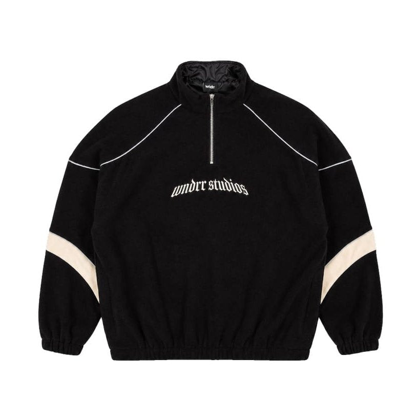 WNDRR Havok 1/4 ZIP Polar Fleece - Black