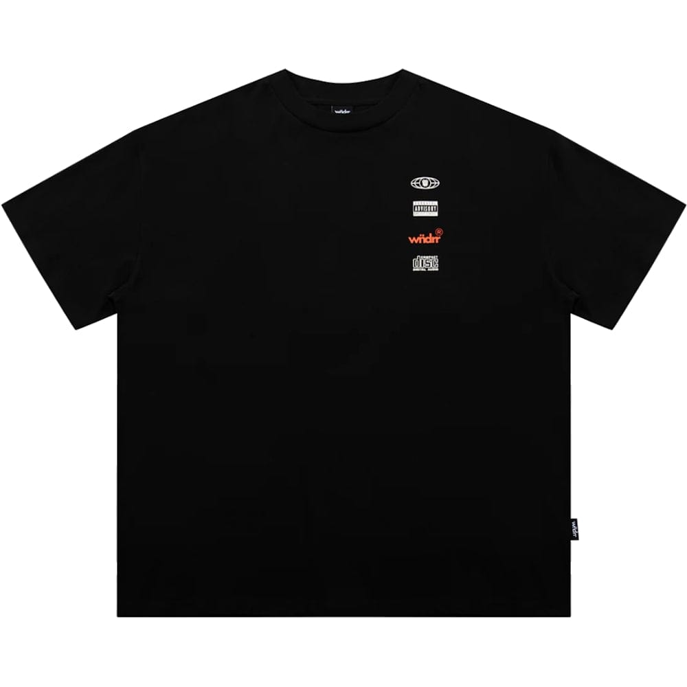 WNDRR High Sign Heavy Weight Tee - Black