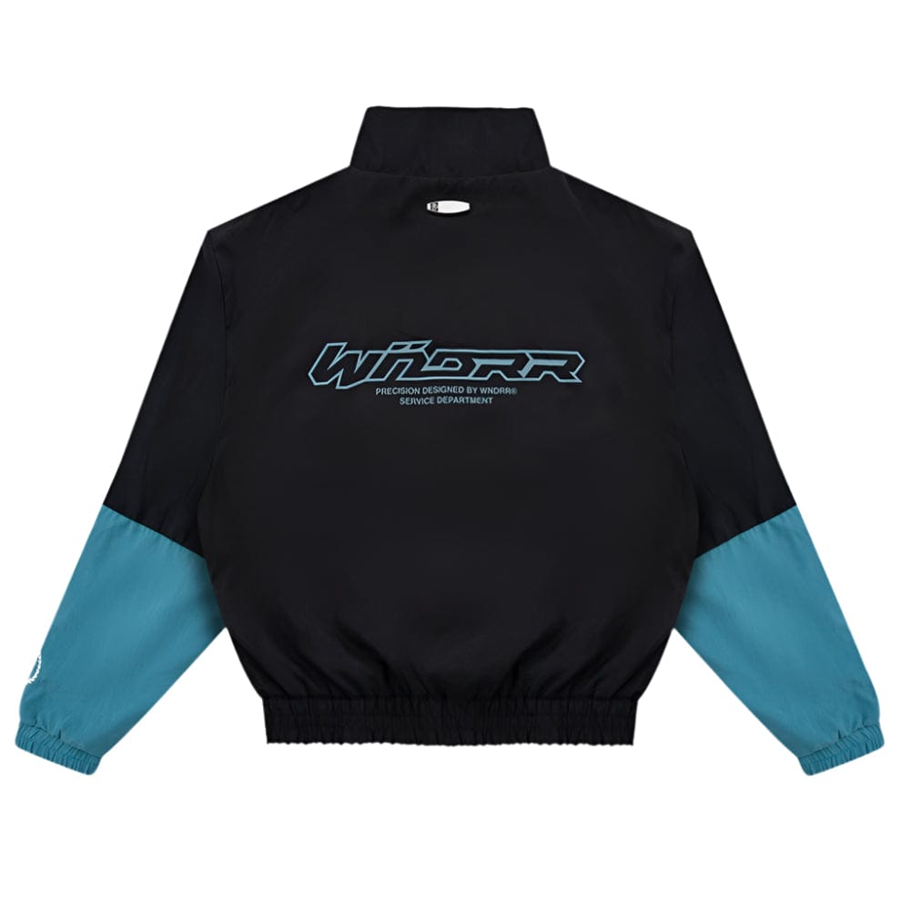WNDRR Laneaway Sports Jacket - Black / Dusk Blue