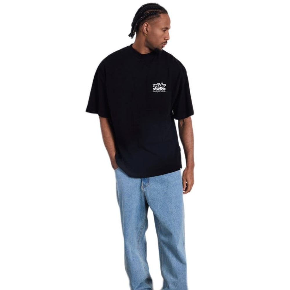 WNDRR Lighter Heavy Weight Tee - Black