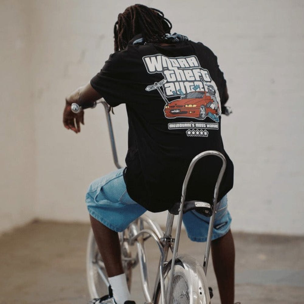 WNDRR Most Wanted Box Fit Tee - Black