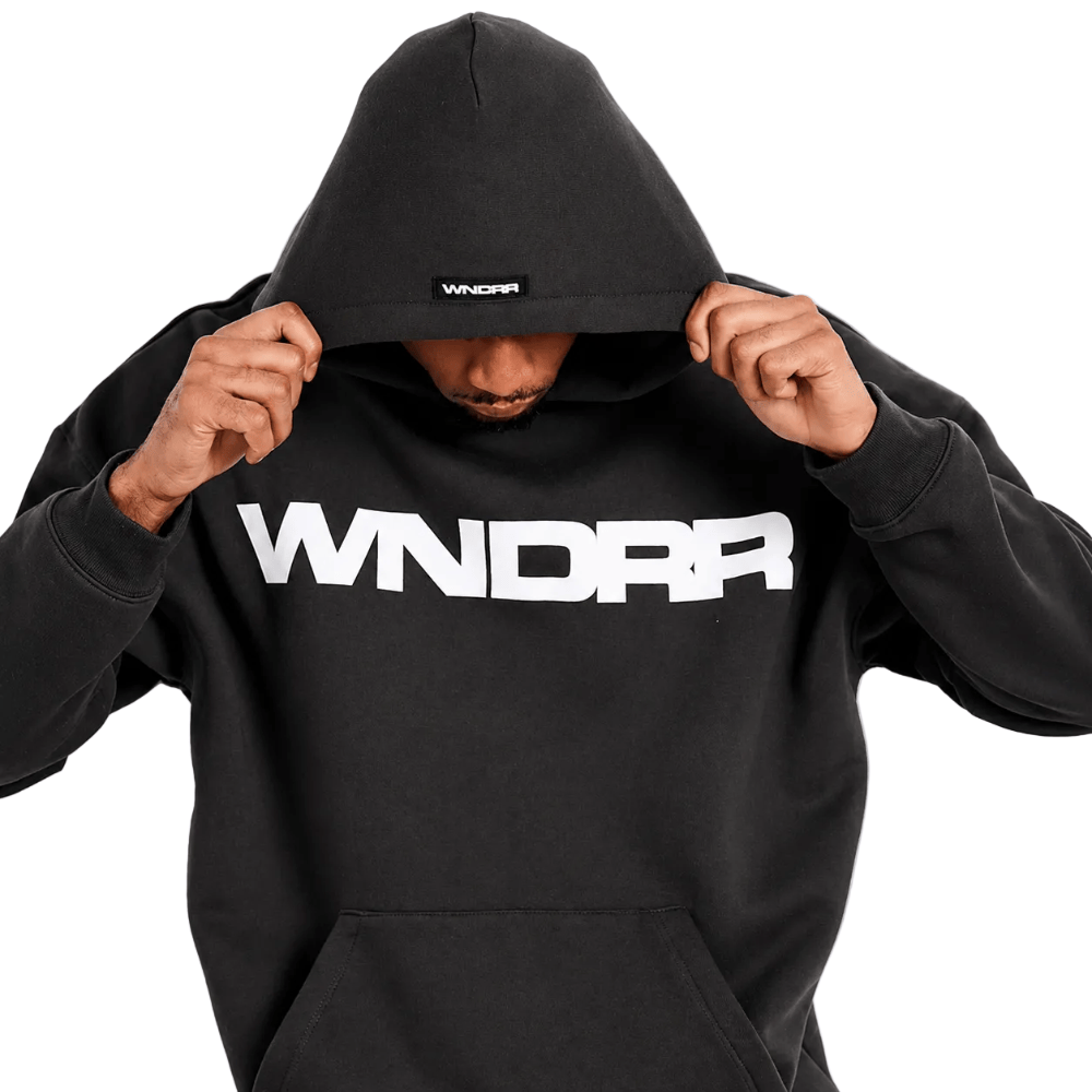WNDRR Motif HOOD Sweat - Ink