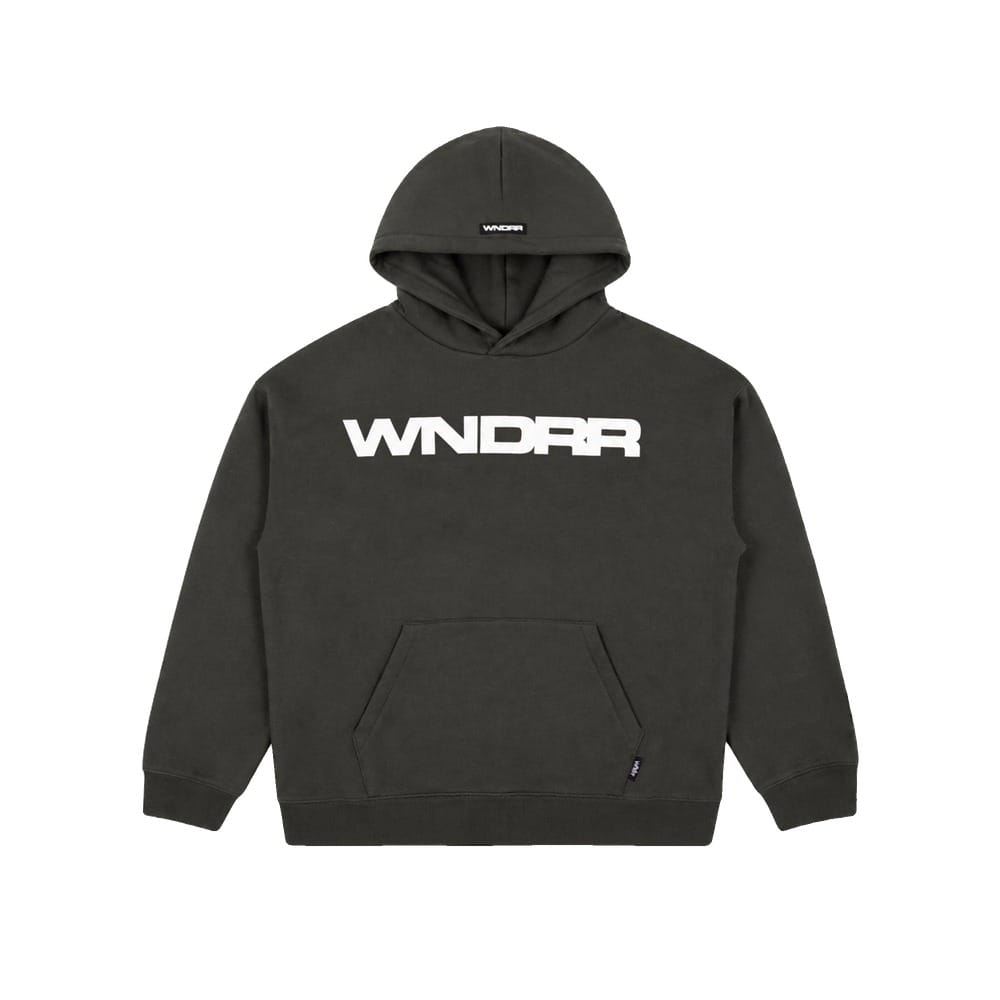 WNDRR Motif HOOD Sweat - Ink