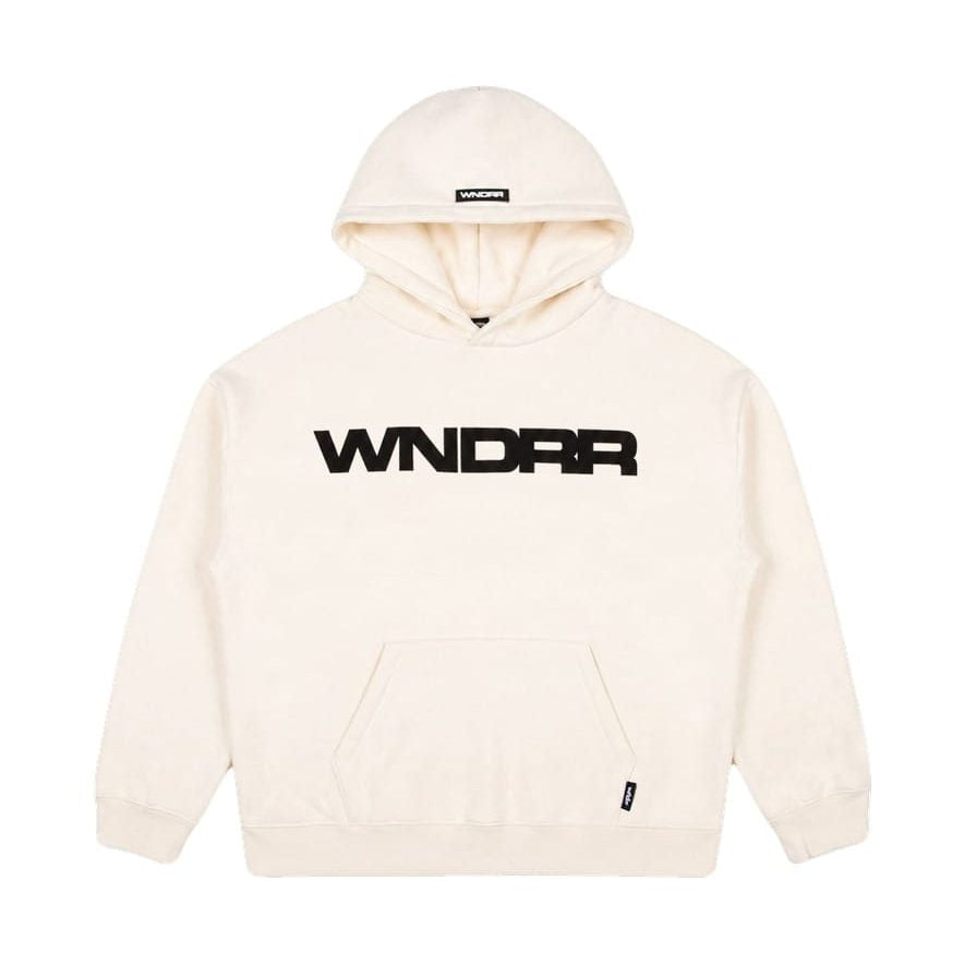 WNDRR Motif HOOD Sweat - Off White