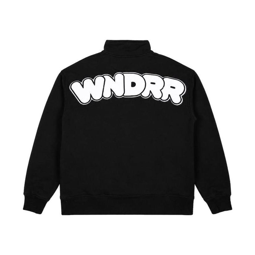 WNDRR Nimbus 1/4 ZIP Sweat - Black