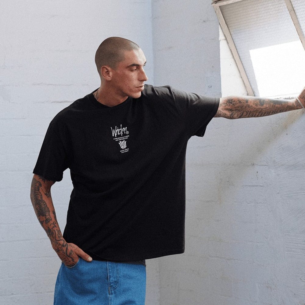 WNDRR Noise Box Fit Tee - Black