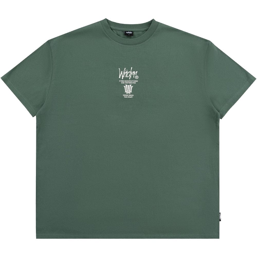 WNDRR Noise Box Fit Tee - Dark Green