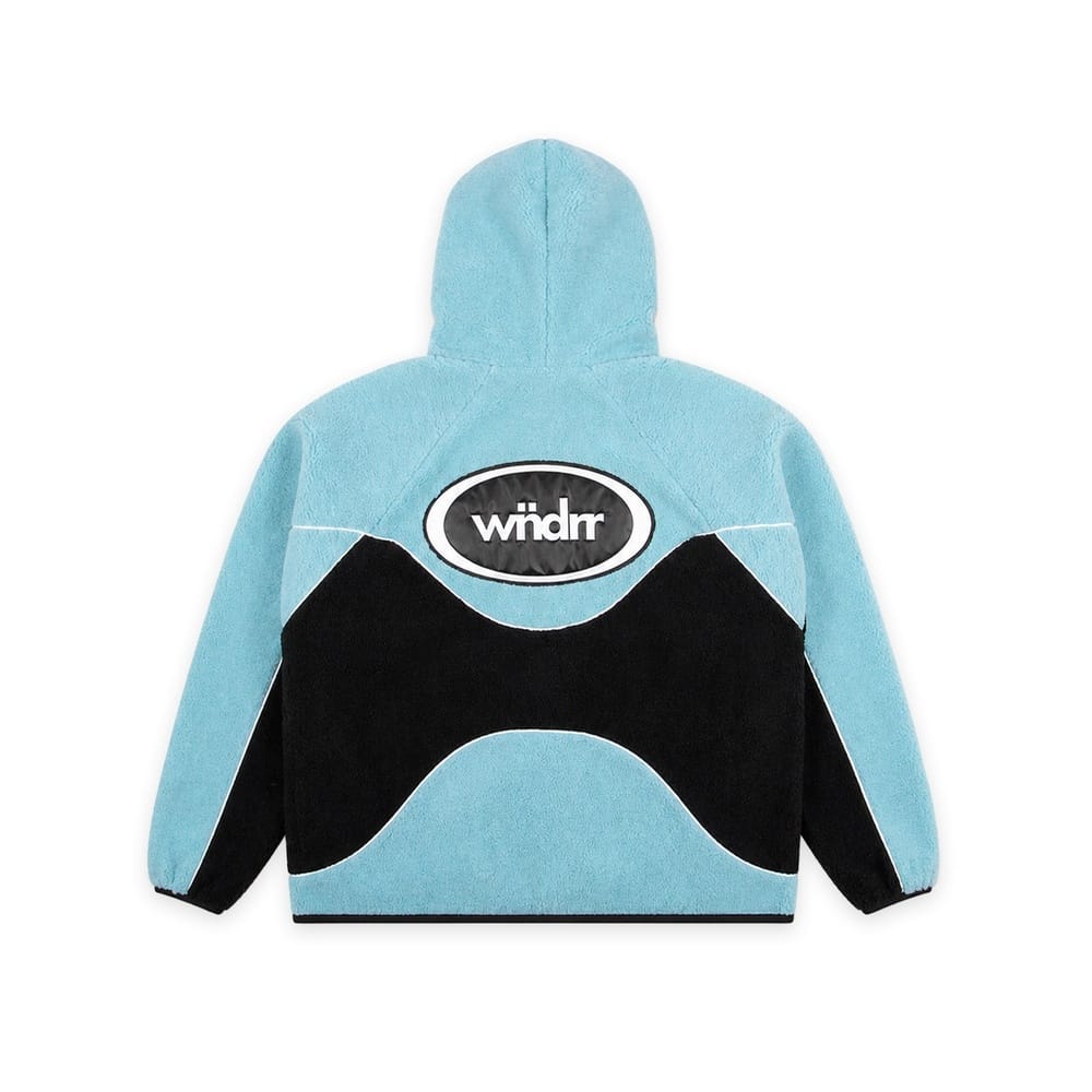 WNDRR Orbit Fleece Jacket - Blue/Black