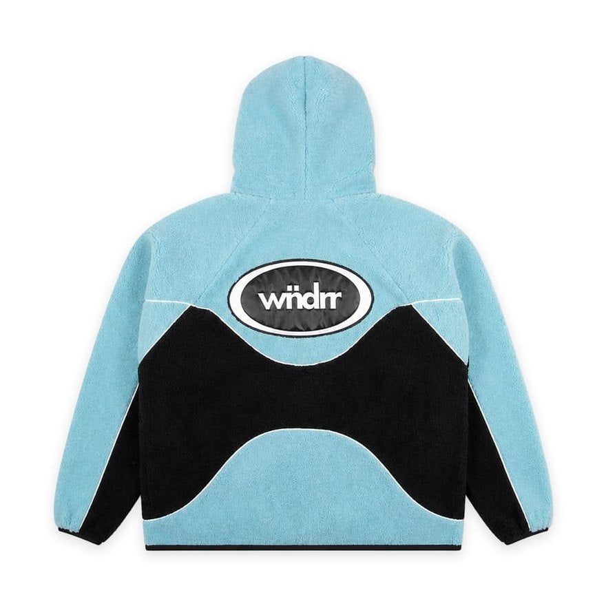 WNDRR Orbit Fleece Jacket - Blue/Black