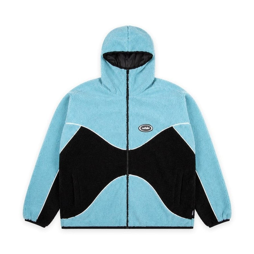 WNDRR Orbit Fleece Jacket - Blue/Black