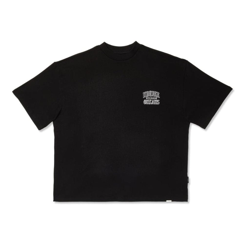 WNDRR Outlaws Heavy Weight Tee - Black