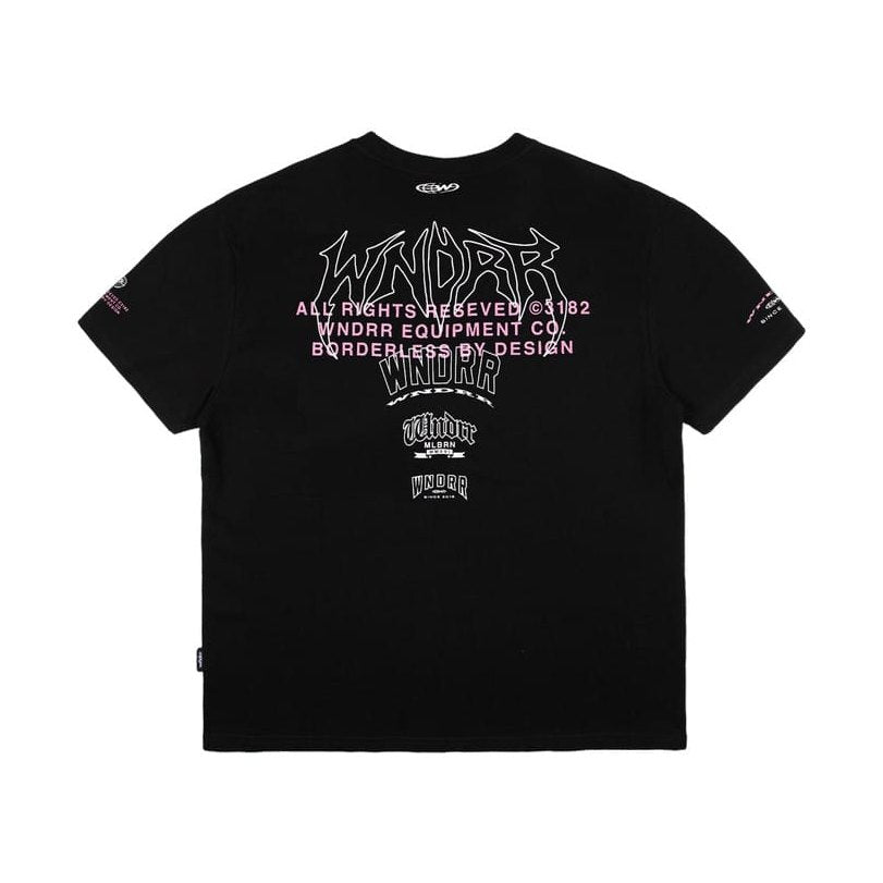 WNDRR Overpower Box Fit Tee - Black