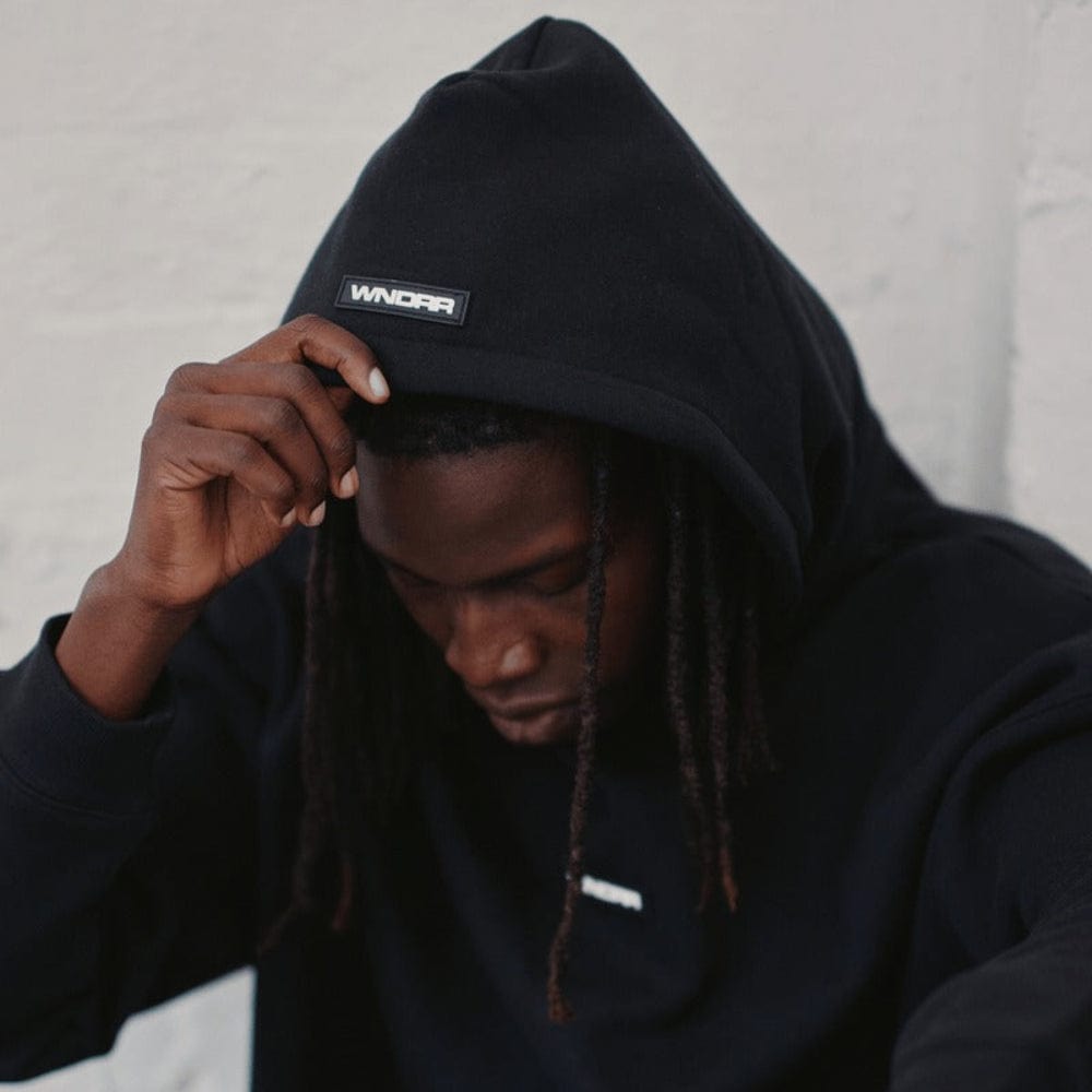 WNDRR Patron Hood Sweat - Black