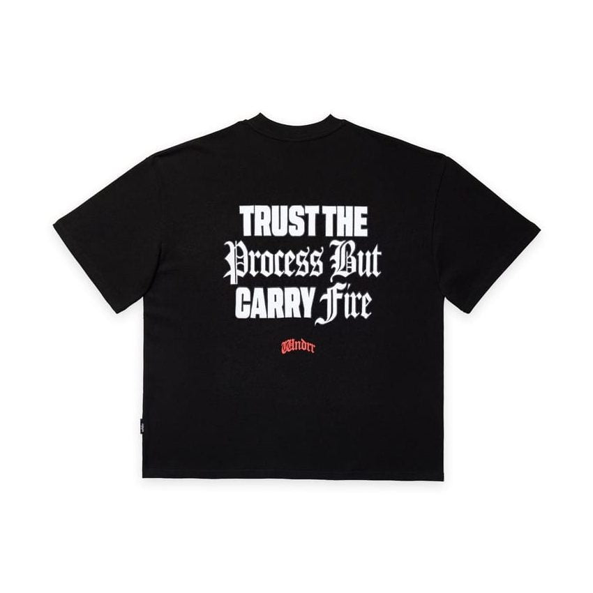 WNDRR Process Heavy Weight Tee - Black