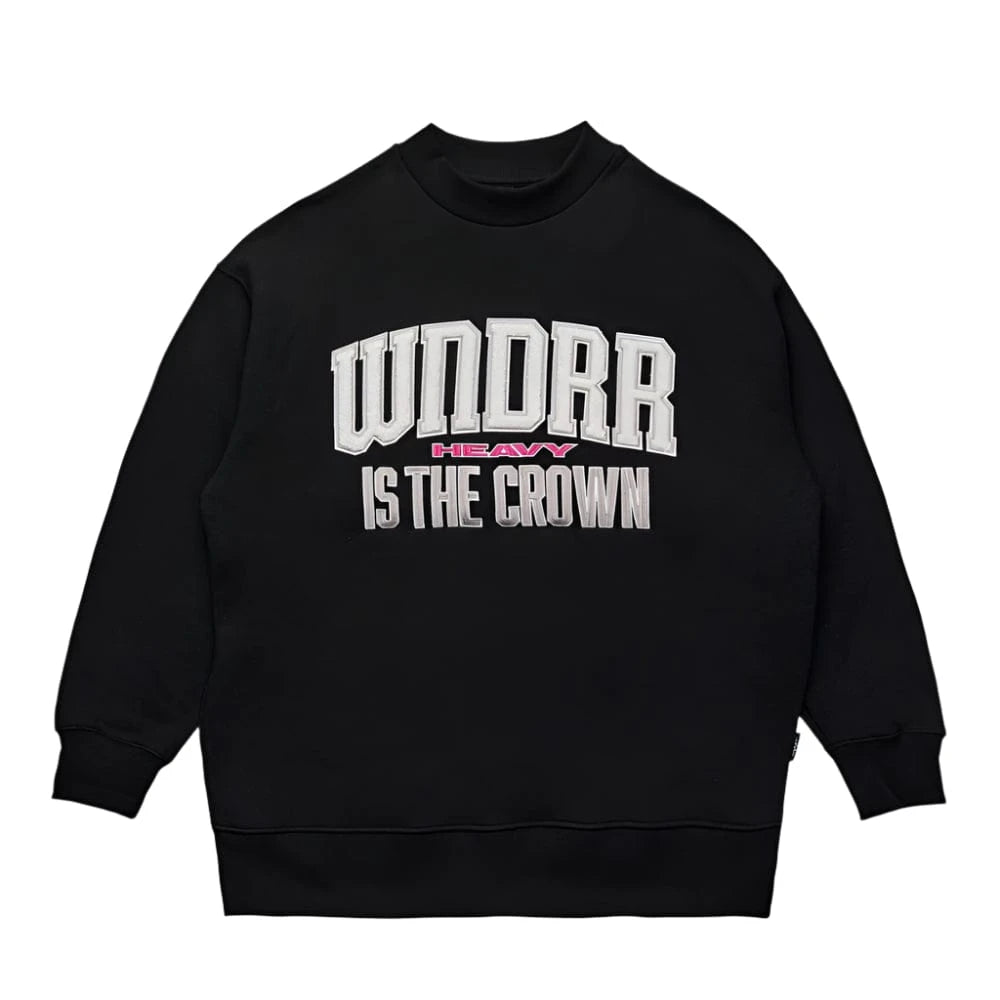 WNDRR Prologue Crew Sweat - Black