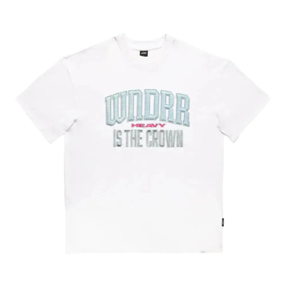 WNDRR Prologue Heavy Weight Tee - White
