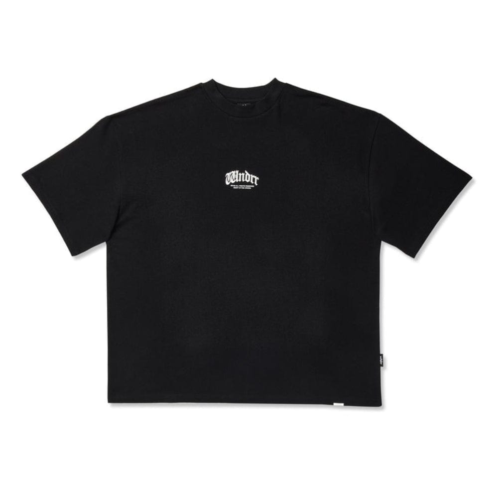 WNDRR Revival Heavy Weight Tee - Black