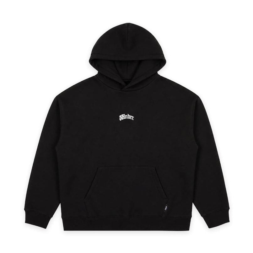WNDRR Revival Hood Sweat - Black