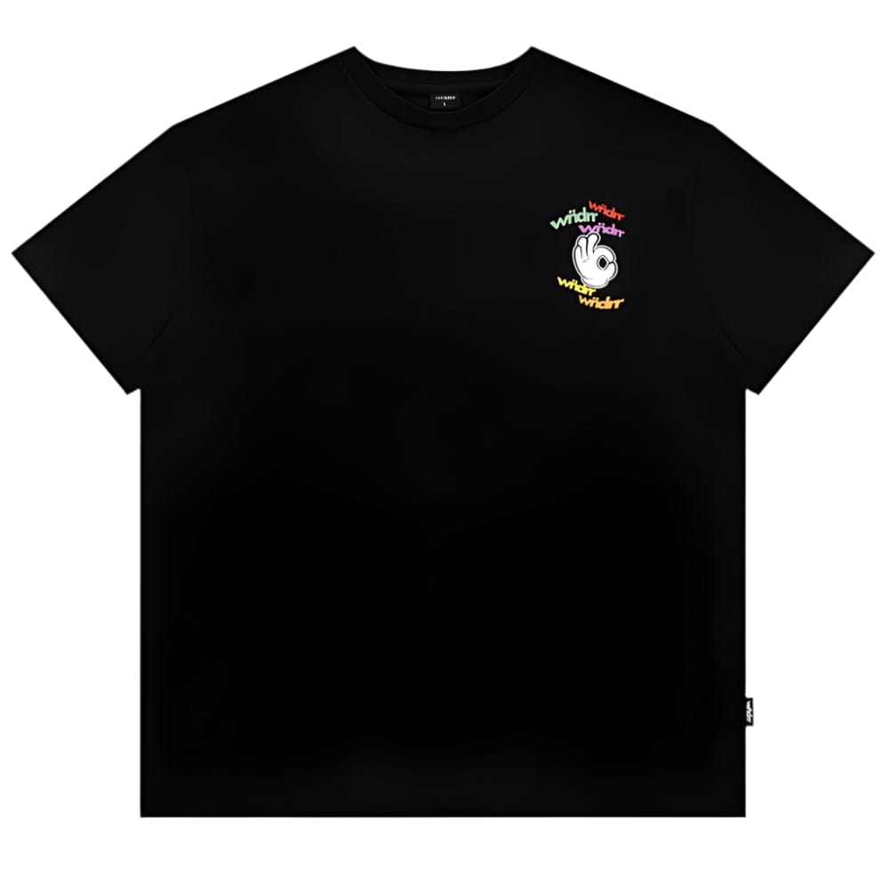 WNDRR Ribbon Box Fit Tee - Black