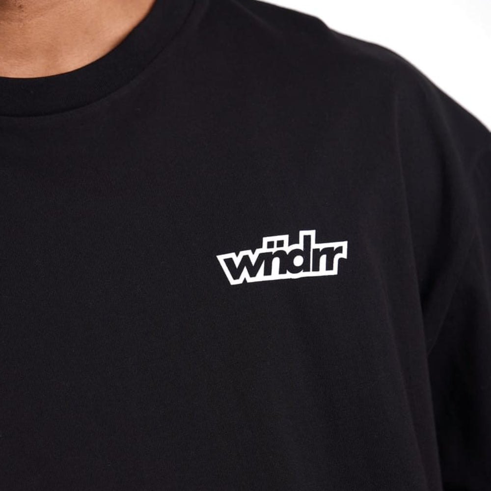 WNDRR Rule Box Fit Tee - Black